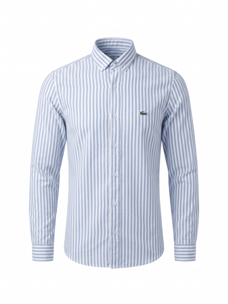 LACOSTE ÇİZGİLİ KETEN KUMAŞ