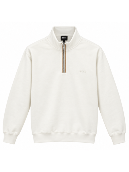 BOSS FERMUAR DETAYLI DIK YAKA SWEATSHIRT 2