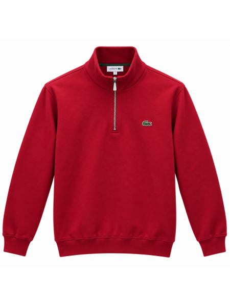 LACOSTE FERMUAR DETAYLI DIK YAKA SWEATSHIRT