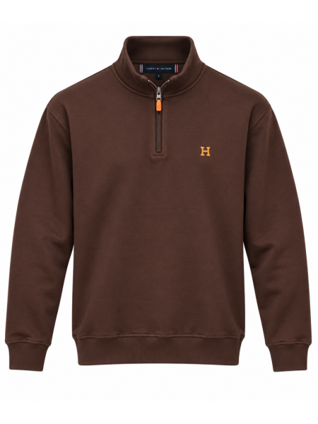 HERMES FERMUAR DETAYLI DIK YAKA SWEATSHIRT
