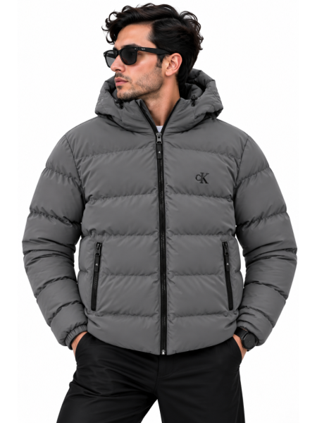 CALVIN KLEIN KAPÜŞONLU ŞIŞME MONT