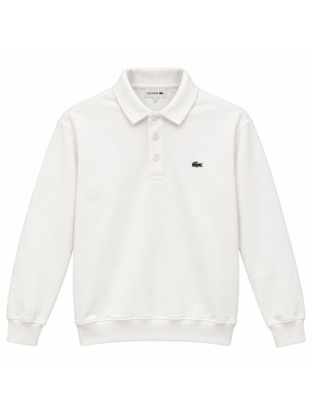 LACOSTE LOGO DETAYLI POLO YAKA SWEATSHIRT