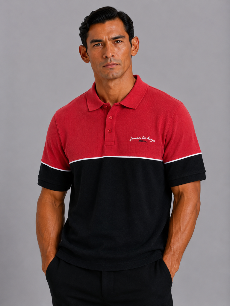 VİP PREMİUM ARMANİ POLO YAKA T-SHİRT 2