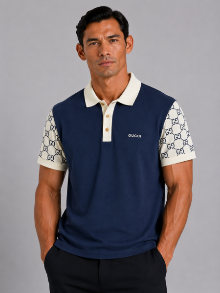 VİP PREMİUM GUCCİ POLO YAKA T-SHİRT 2