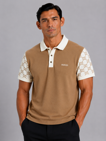 VİP PREMİUM GUCCİ POLO YAKA T-SHİRT 2
