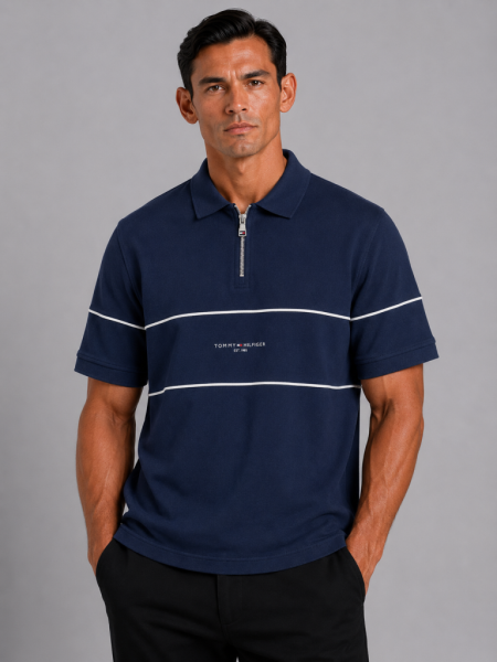 VİP PREMİUM TOMMY HILFIGER  POLO YAKA T-SHİRT 4