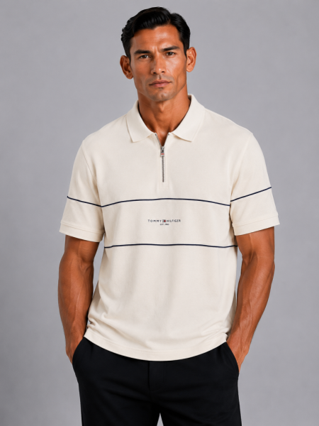 VİP PREMİUM TOMMY HILFIGER  POLO YAKA T-SHİRT 4