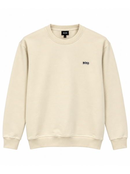 BOSS LOGO DETAYLI SIFIR YAKA SWEATSHIRT