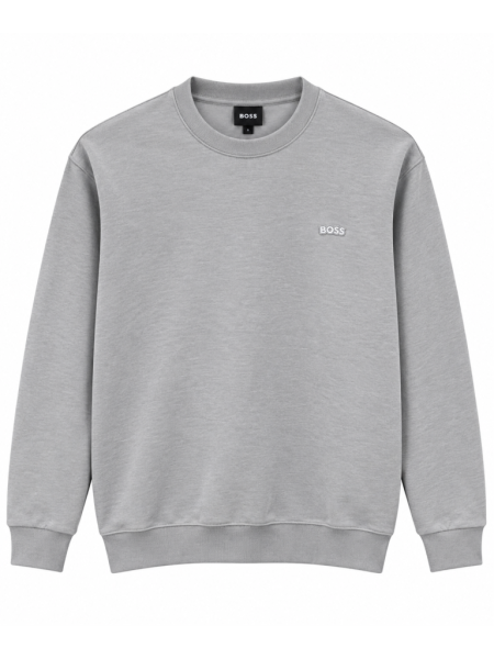BOSS LOGO DETAYLI SIFIR YAKA SWEATSHIRT
