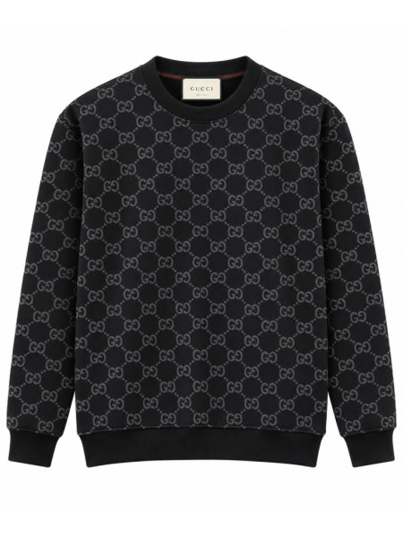 GUCCI GG DESENLI SIFIR YAKA SWEATSHIRT