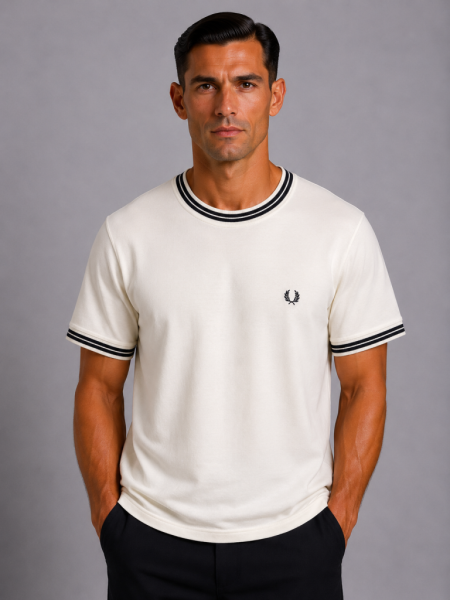 VİP PREMİUM FREDPERRY SIFIR YAKA T-SHİRT