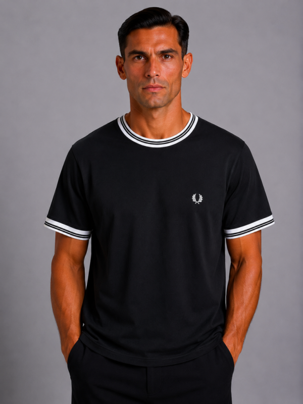 VİP PREMİUM FREDPERRY SIFIR YAKA T-SHİRT