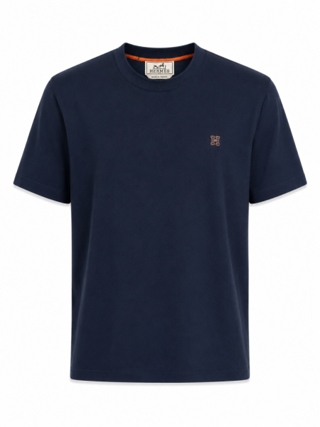 VİP PREMİUM  HERMES SIFIR YAKA T-SHİRT