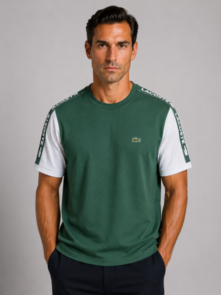 VİP PREMİUM  LACOSTE SIFIR YAKA T-SHİRT
