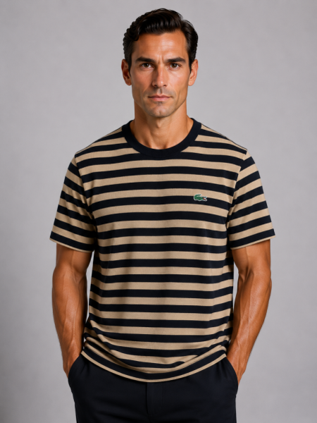 VİP PREMİUM  LACOSTE SIFIR YAKA T-SHİRT 2