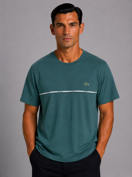 VİP PREMİUM  LACOSTE SIFIR YAKA T-SHİRT 6