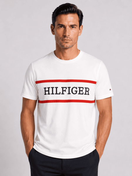 VİP PREMİUM TOMMY HILFIGER SIFIR YAKA T-SHİRT