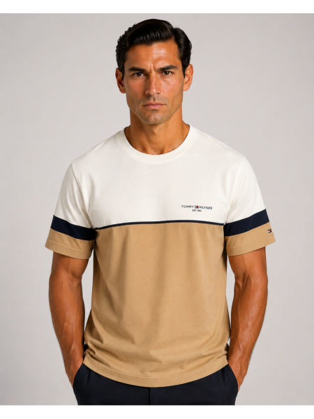 VİP PREMİUM TOMMY HILFIGER SIFIR YAKA T-SHİRT 3