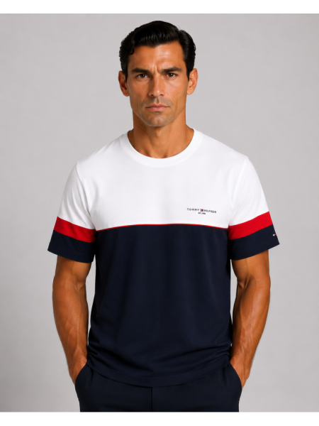VİP PREMİUM TOMMY HILFIGER SIFIR YAKA T-SHİRT 3