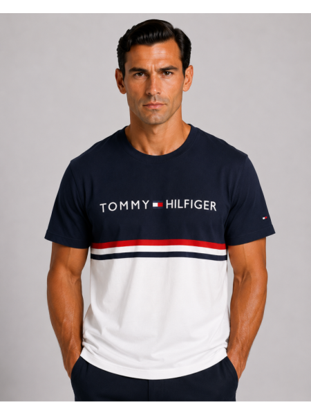 VİP PREMİUM TOMMY HILFIGER SIFIR YAKA T-SHİRT 4