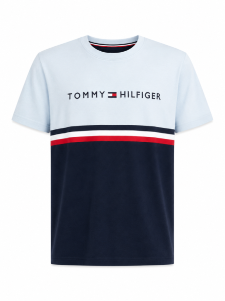 VİP PREMİUM TOMMY HILFIGER SIFIR YAKA T-SHİRT 4