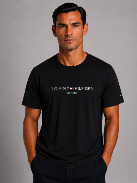 VİP PREMİUM TOMMY HILFIGER SIFIR YAKA T-SHİRT 5