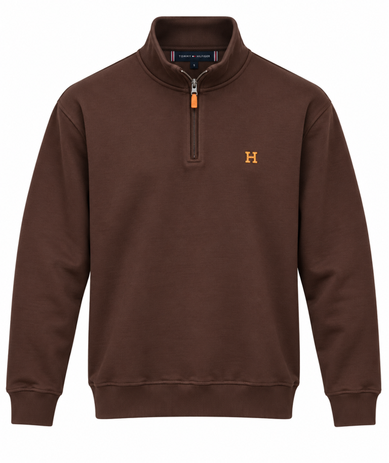 HERMES FERMUAR DETAYLI DIK YAKA SWEATSHIRT