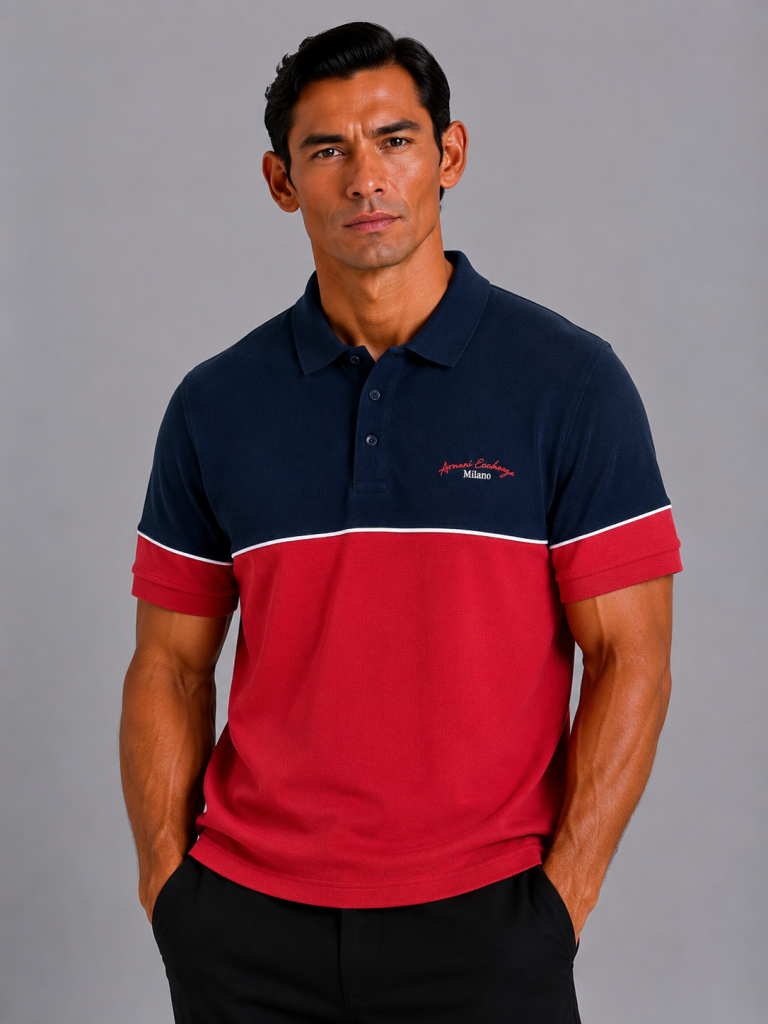 VİP PREMİUM ARMANİ POLO YAKA T-SHİRT 2
