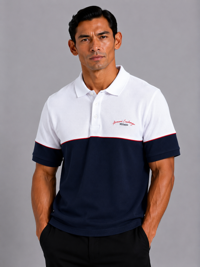 VİP PREMİUM ARMANİ POLO YAKA T-SHİRT 2