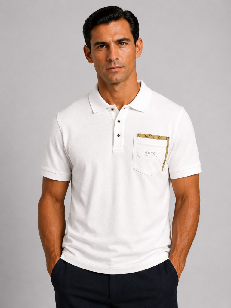VİP PREMİUM GUCCİ POLO YAKA T-SHİRT
