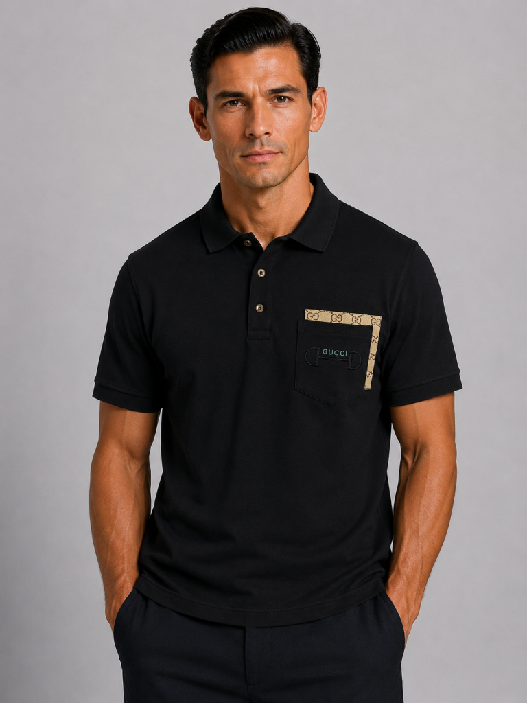 VİP PREMİUM GUCCİ POLO YAKA T-SHİRT