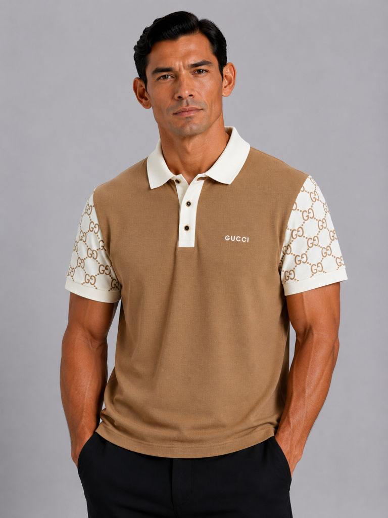 VİP PREMİUM GUCCİ POLO YAKA T-SHİRT 2