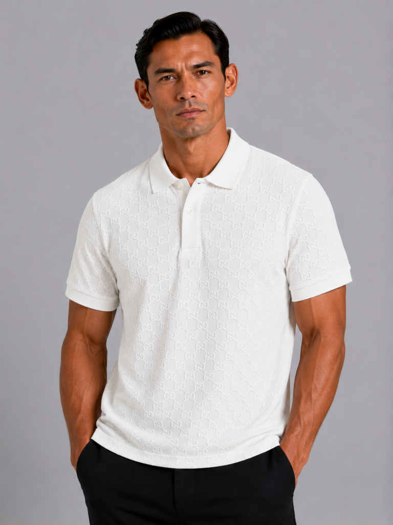 VİP PREMİUM GUCCİ POLO YAKA T-SHİRT 3