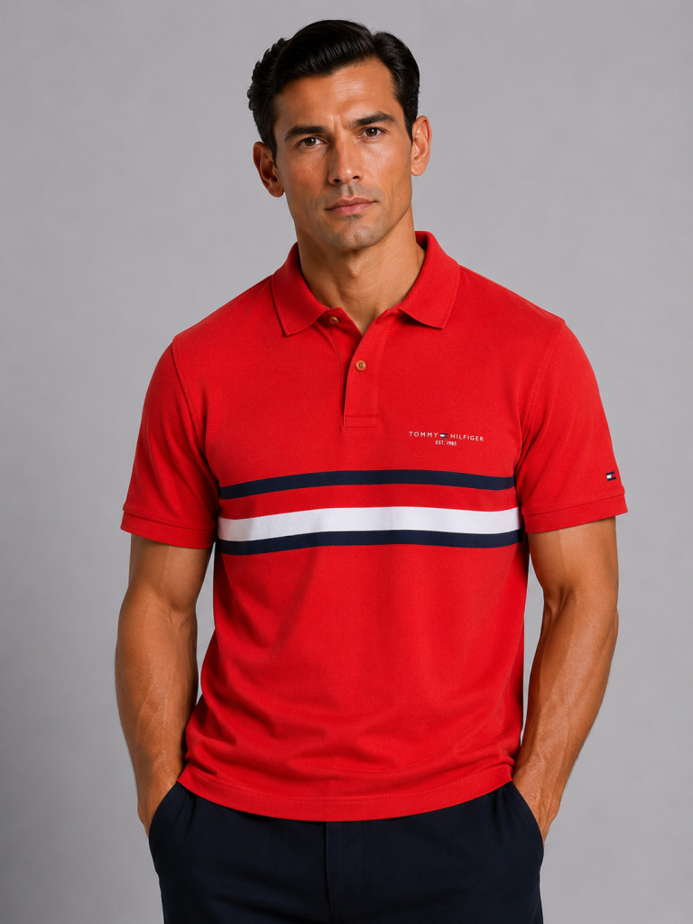 VİP PREMİUM TOMMY HILFIGER  POLO YAKA T-SHİRT 2