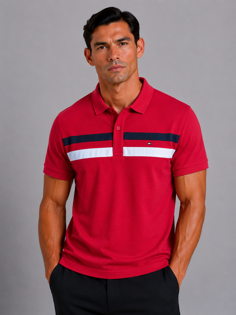 VİP PREMİUM TOMMY HILFIGER  POLO YAKA T-SHİRT 3
