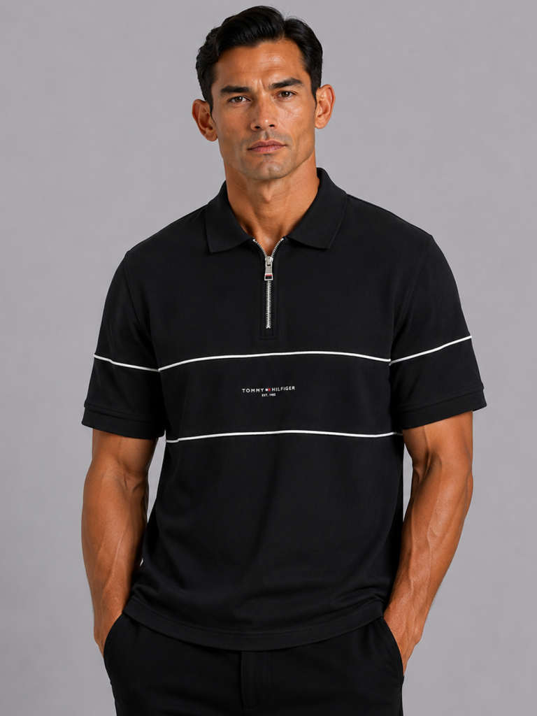 VİP PREMİUM TOMMY HILFIGER  POLO YAKA T-SHİRT 4
