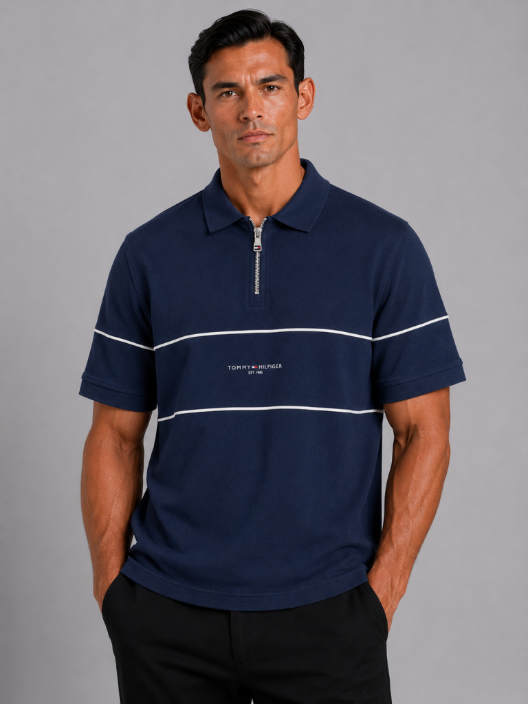 VİP PREMİUM TOMMY HILFIGER  POLO YAKA T-SHİRT 4