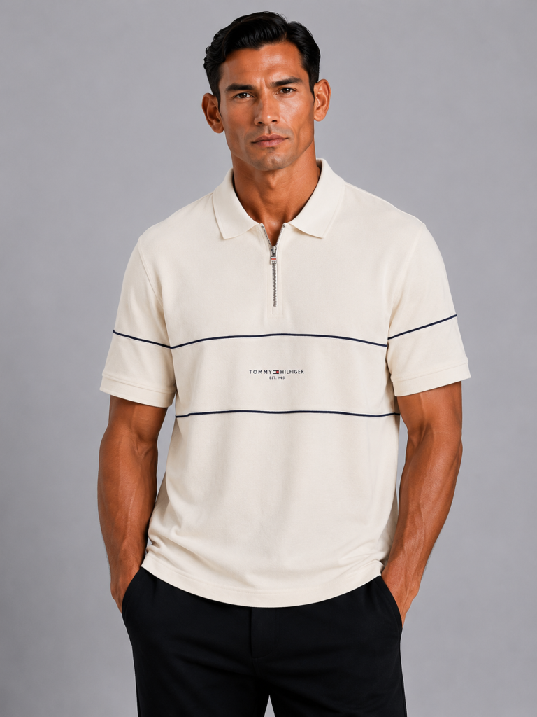 VİP PREMİUM TOMMY HILFIGER  POLO YAKA T-SHİRT 4