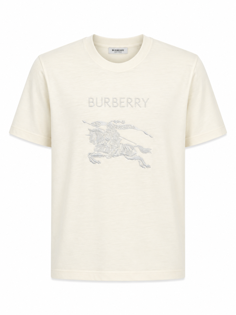 VİP PREMİUM  BURBERRY SIFIR YAKA T-SHİRT