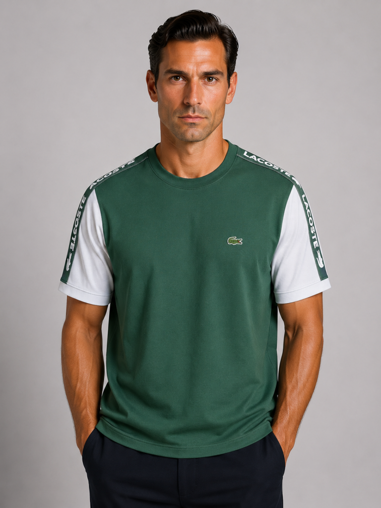 VİP PREMİUM  LACOSTE SIFIR YAKA T-SHİRT