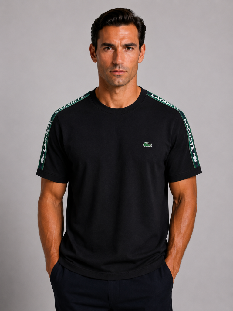 VİP PREMİUM  LACOSTE SIFIR YAKA T-SHİRT