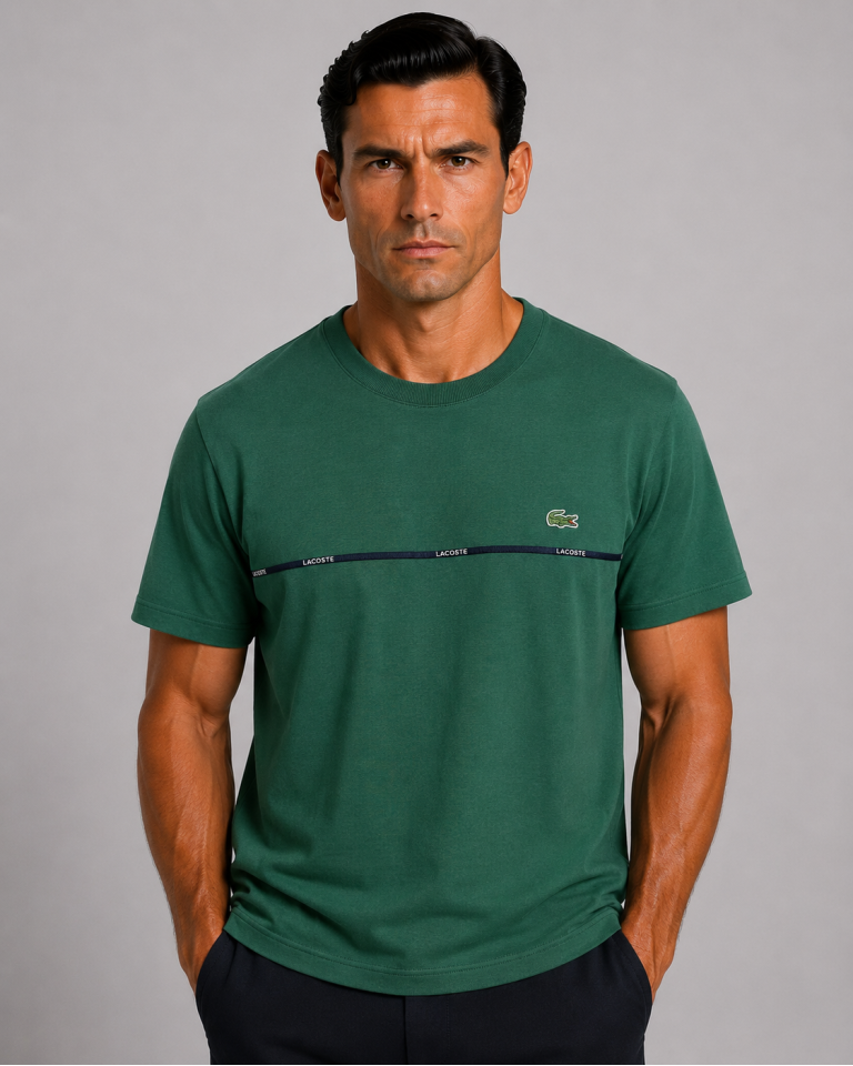 VİP PREMİUM  LACOSTE SIFIR YAKA T-SHİRT 3