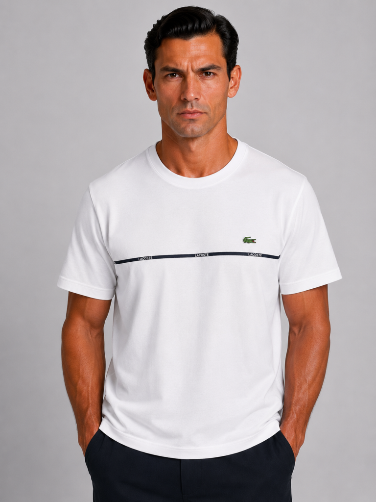 VİP PREMİUM  LACOSTE SIFIR YAKA T-SHİRT 3
