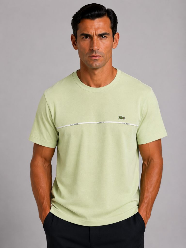 VİP PREMİUM  LACOSTE SIFIR YAKA T-SHİRT 3