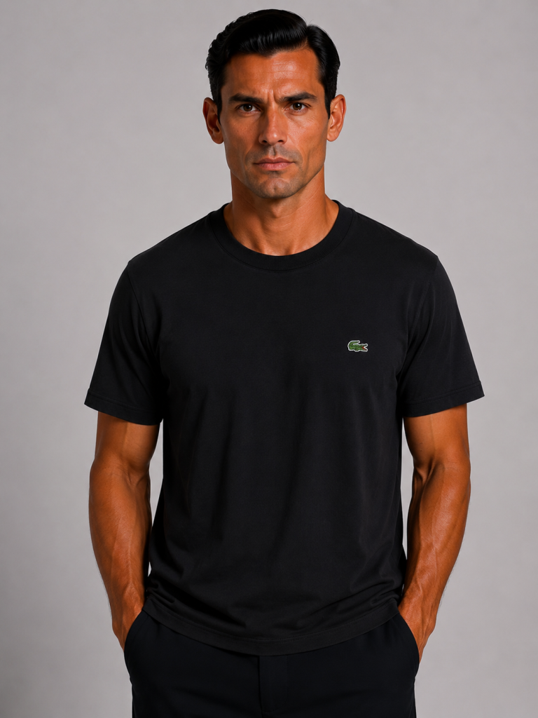 VİP PREMİUM  LACOSTE SIFIR YAKA T-SHİRT 4