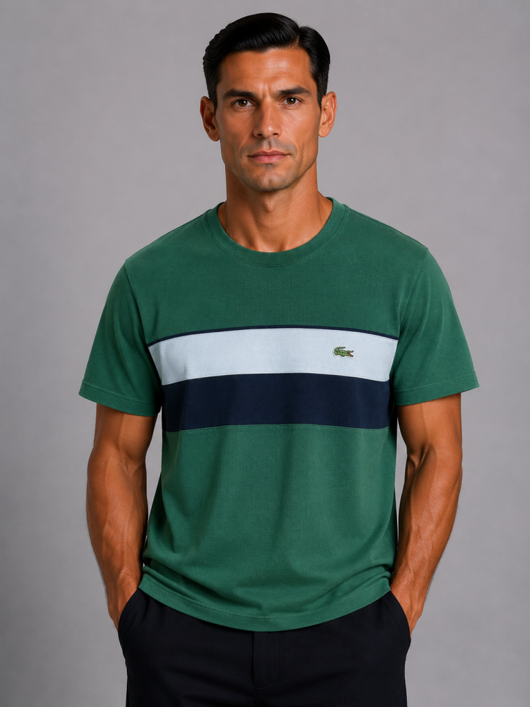 VİP PREMİUM  LACOSTE SIFIR YAKA T-SHİRT 5