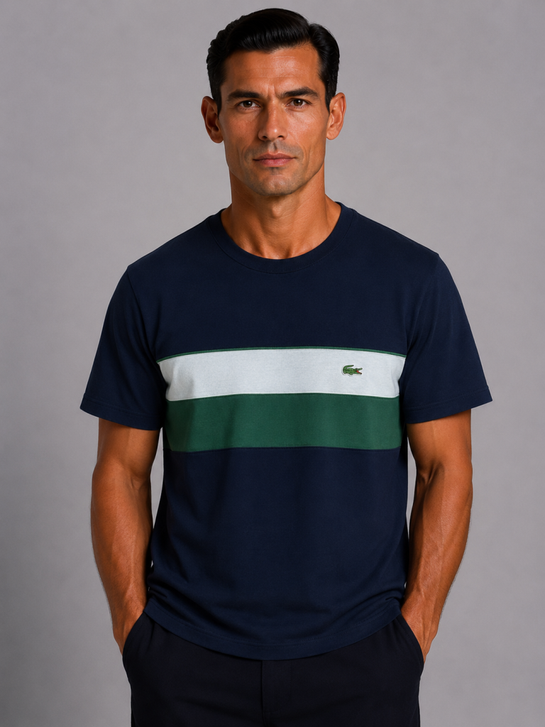 VİP PREMİUM  LACOSTE SIFIR YAKA T-SHİRT 5