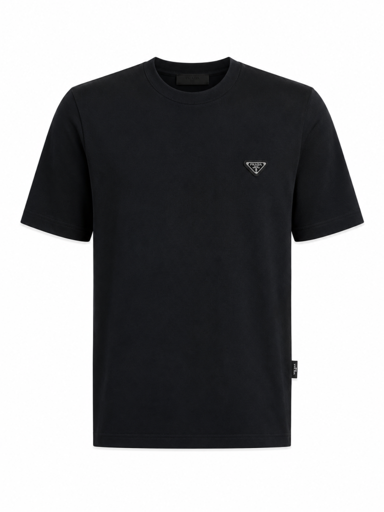 VİP PREMİUM PRADA SIFIR YAKA T-SHİRT