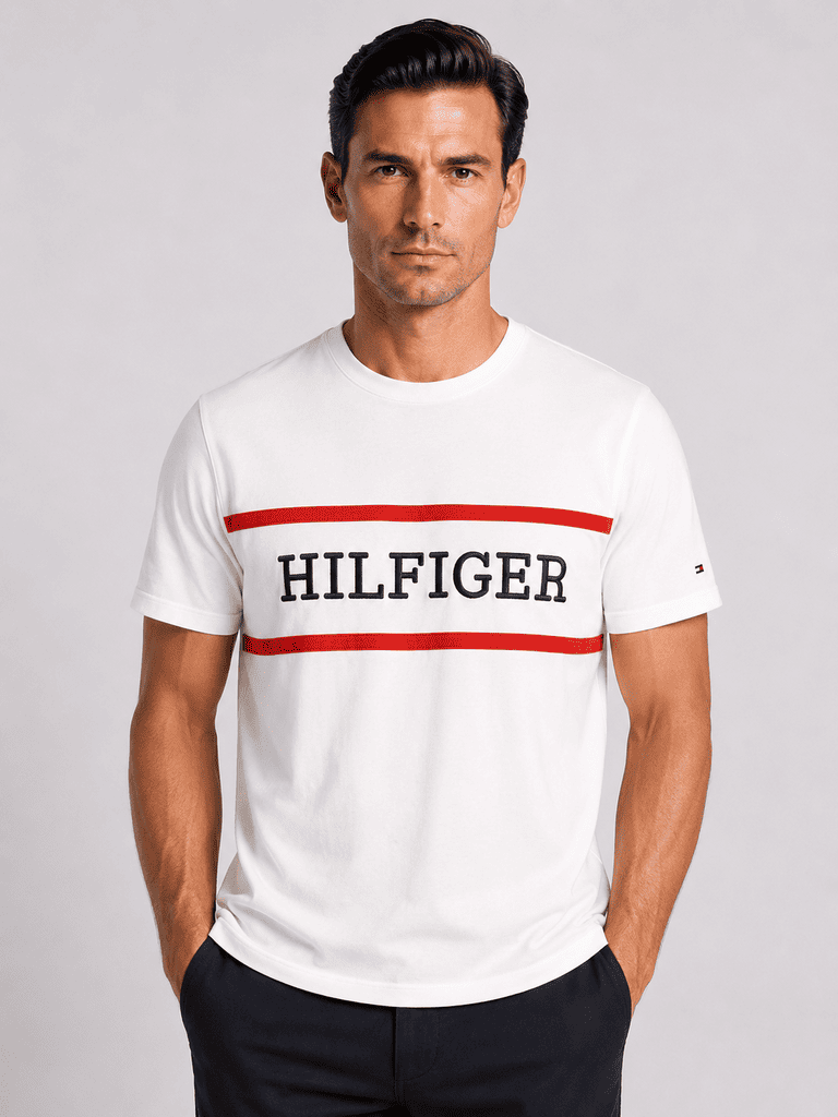 VİP PREMİUM TOMMY HILFIGER SIFIR YAKA T-SHİRT