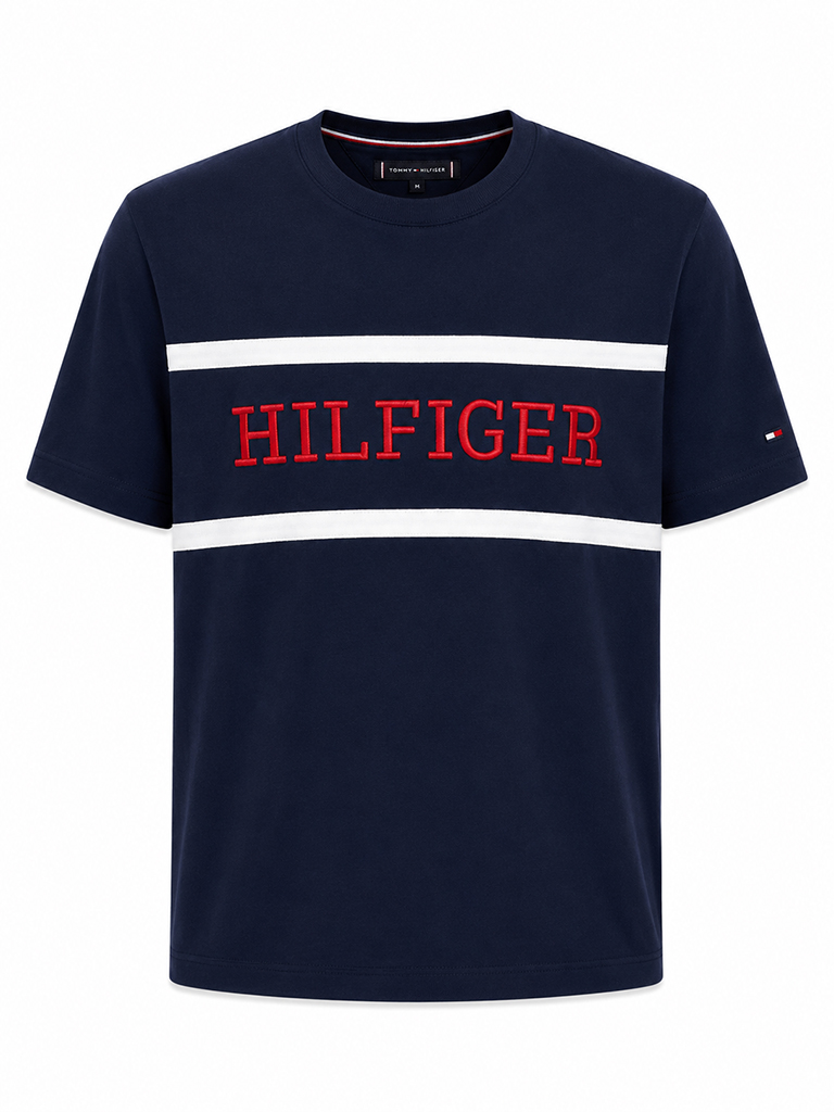VİP PREMİUM TOMMY HILFIGER SIFIR YAKA T-SHİRT